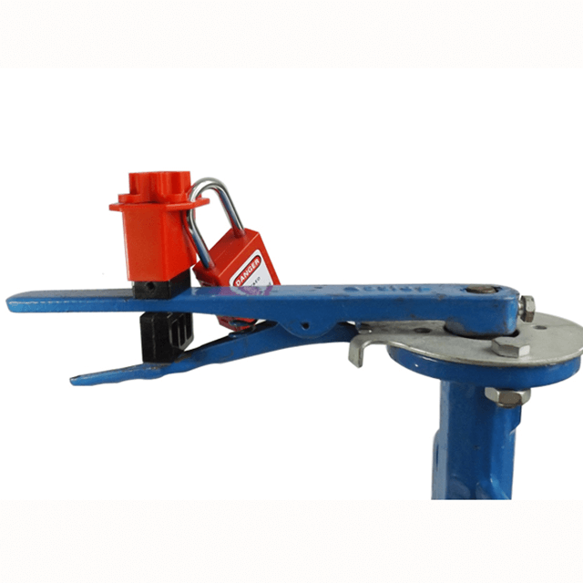 Tiny Power-Coated Steel Butterfly Universal Valve Lockout Systems