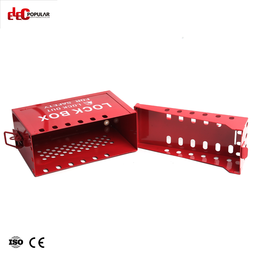 Industrial Security Safety Equipment Metal Portable Lock Box