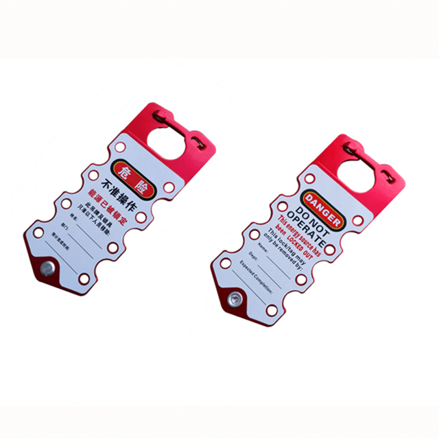 All Colors Super Aluminum Alloy Aluminium Hasp Lockout With Write–on Labels