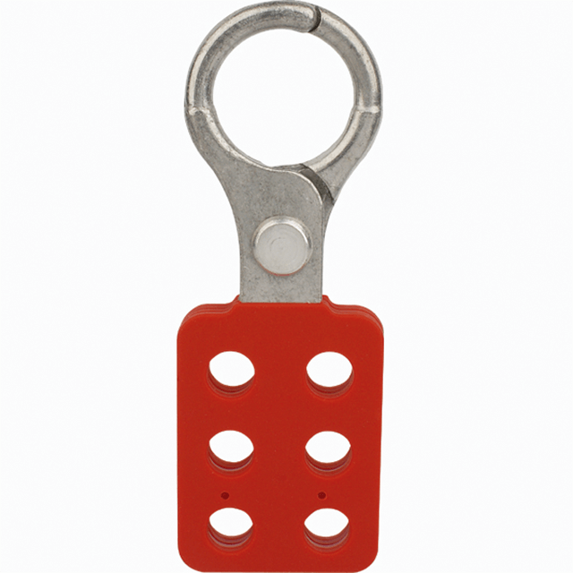 Red PA Injection Molding Aluminium Hasp Lockout